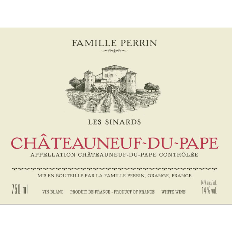 Famille Perrin Chateauneuf Du Pape Les Sinards 13 Wine Com