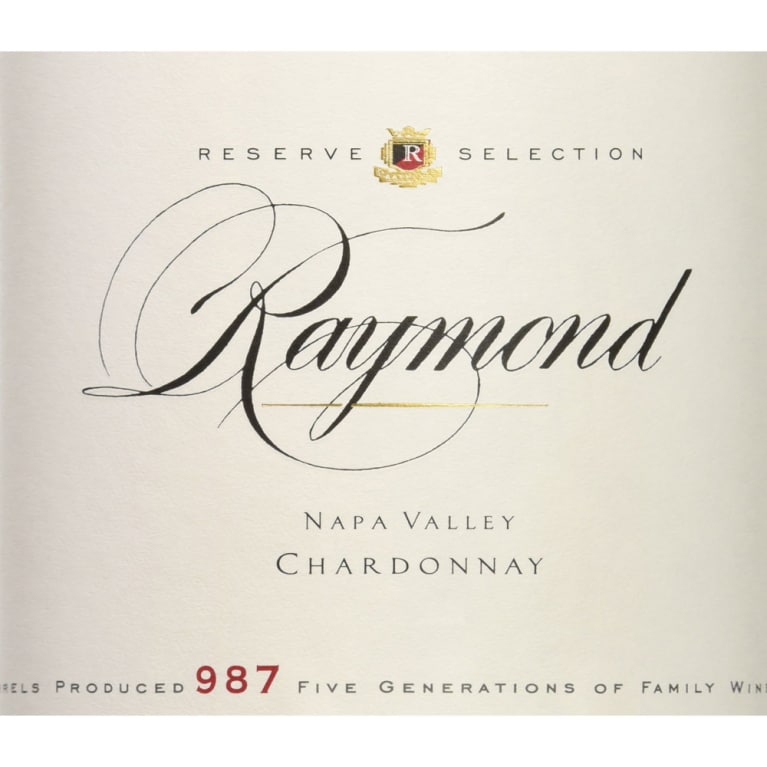 Raymond Reserve Selection Chardonnay 2014 Front Label