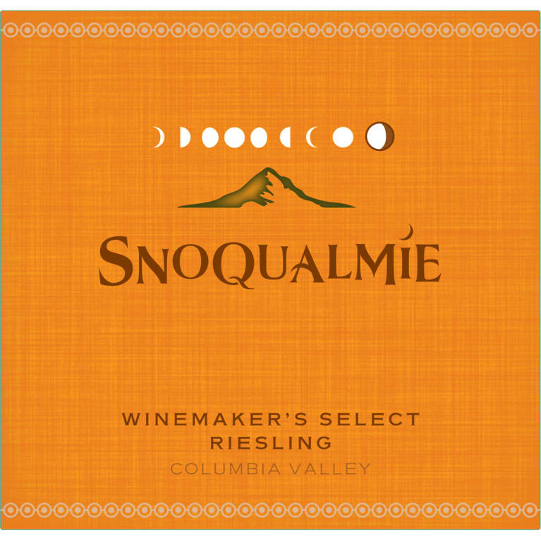 Snoqualmie Winemaker's Select Riesling 2014 Front Label
