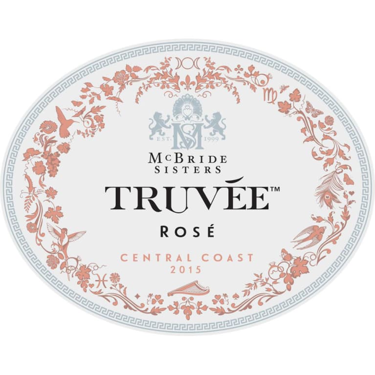 Truvee Rose 2015 Front Label