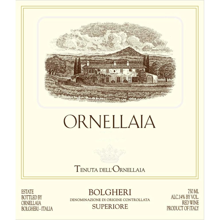 Ornellaia (3 Liter Bottle) 2013 Front Label