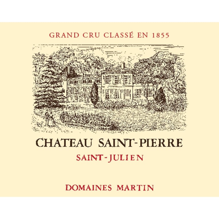 Chateau Saint-Pierre 2015 Front Label
