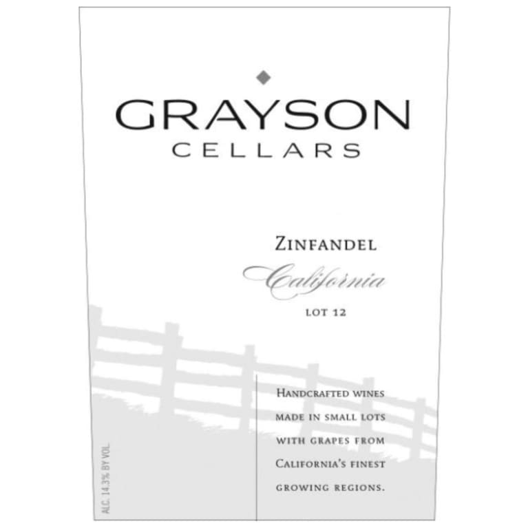 Grayson Cellars Zinfandel 2014