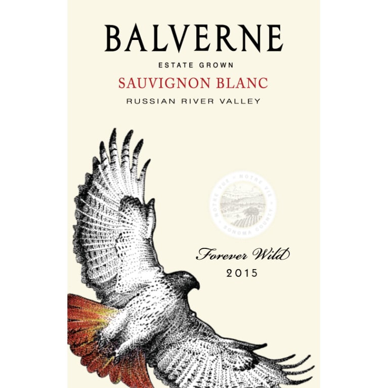 Balverne Sauvignon Blanc 2015 Front Label
