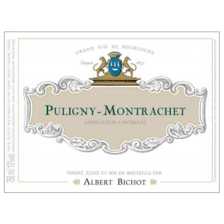 Albert Bichot Puligny Montrachet 2014 Front Label