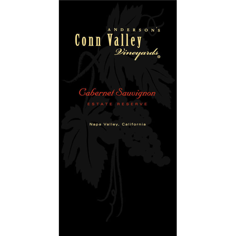 Anderson's Conn Valley Vineyards Cabernet Sauvignon Estate Reserve 2013 Front Label