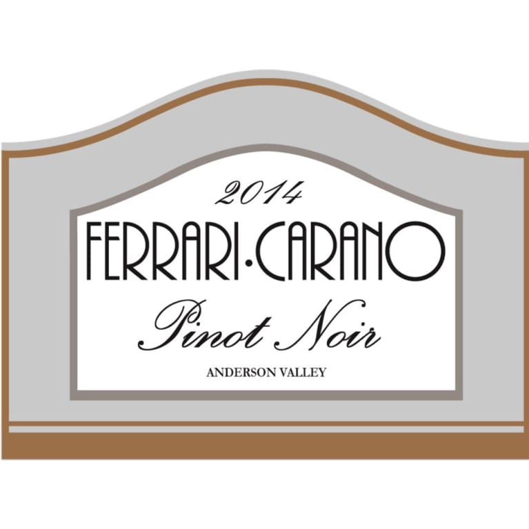 Ferrari Carano Anderson Valley Pinot Noir 2014 Wine Com