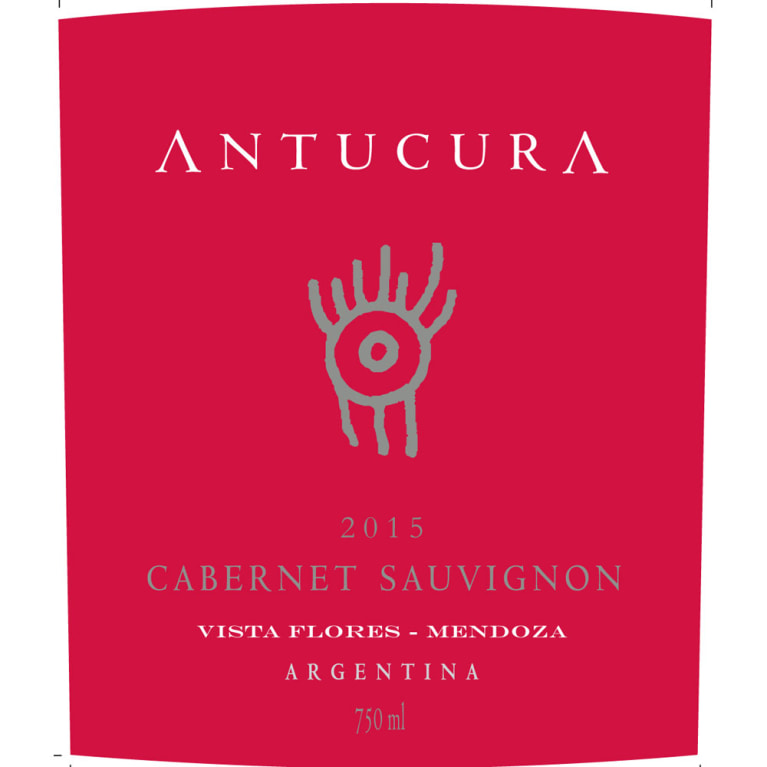 Antucura Cabernet Sauvignon 2015 Front Label