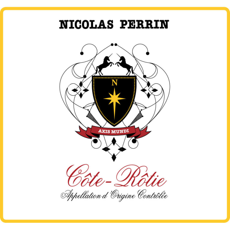 Maison Nicolas Perrin Cote Rotie 2012 Front Label