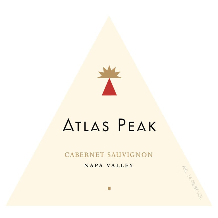 Atlas Peak Napa Valley Cabernet Sauvignon 2014 Front Label