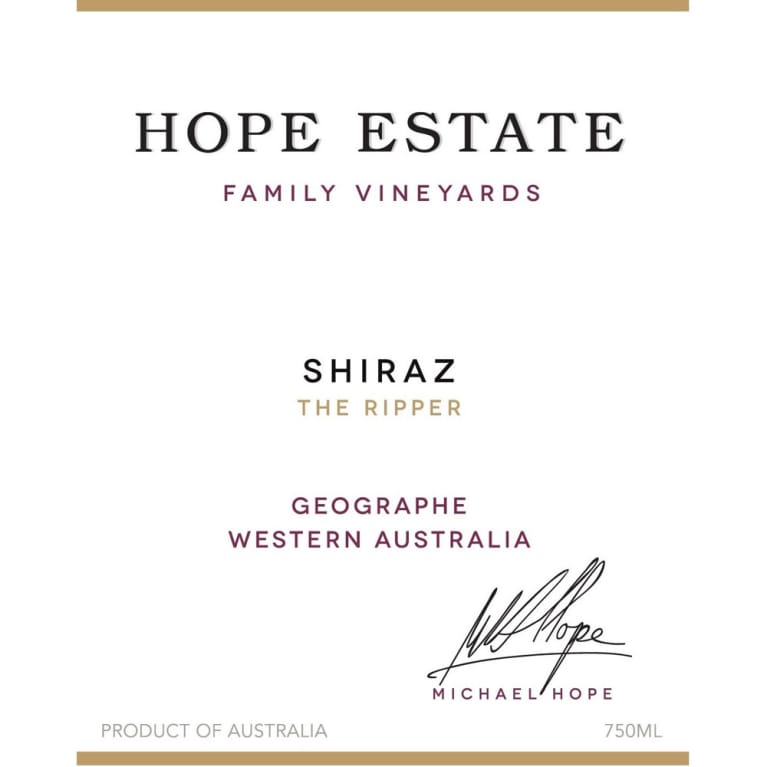 Hope The Ripper Shiraz 2013