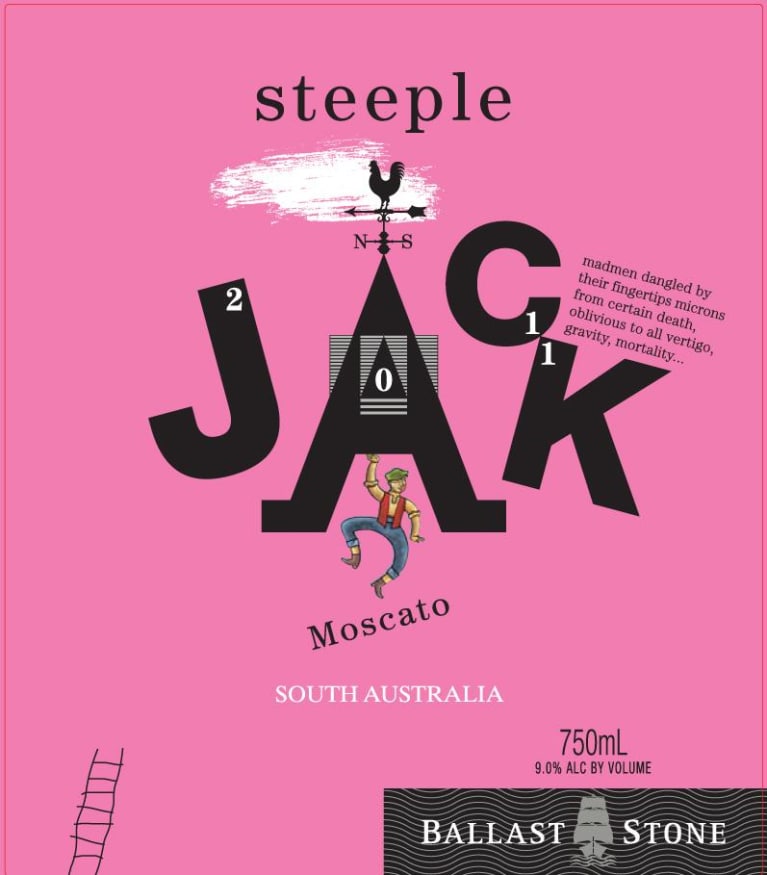 Ballast Stone Estate Wines Moscato Steeple Jack 2011