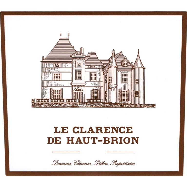 Flat front label of wine