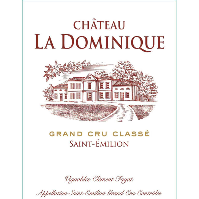 Chateau La Dominique 2016 Front Label