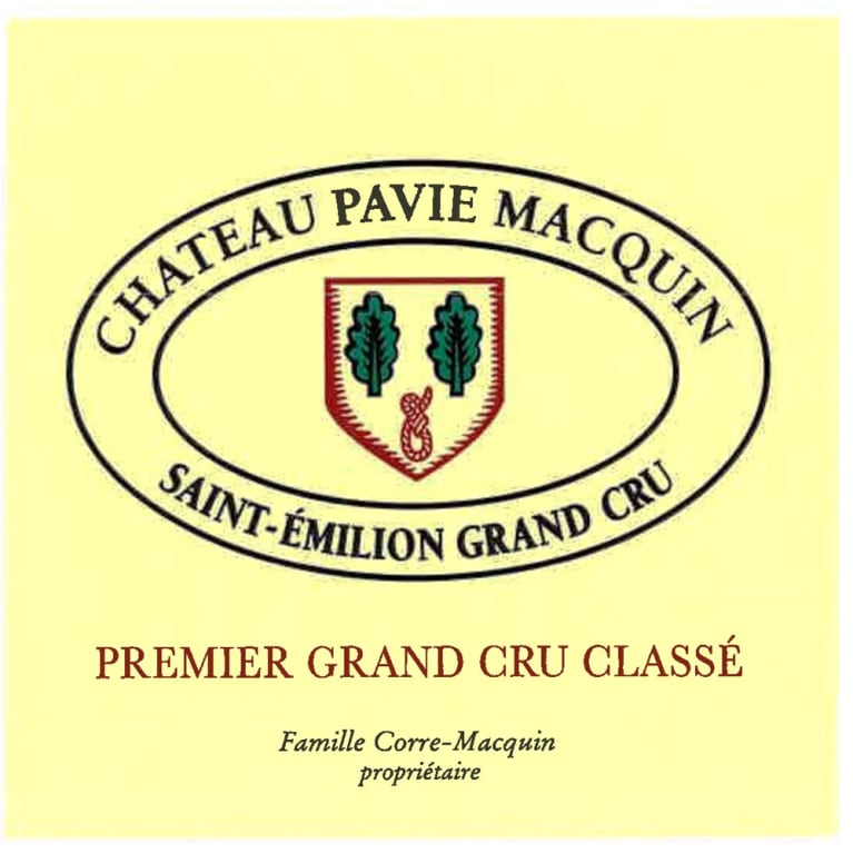 Chateau Pavie Macquin 2016 Front Label