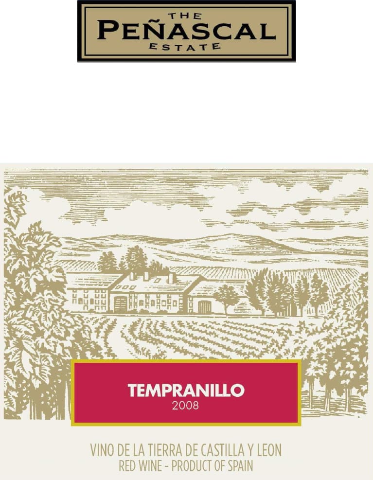Bodegas Penascal Vino de la Tierra Tempranillo 2008