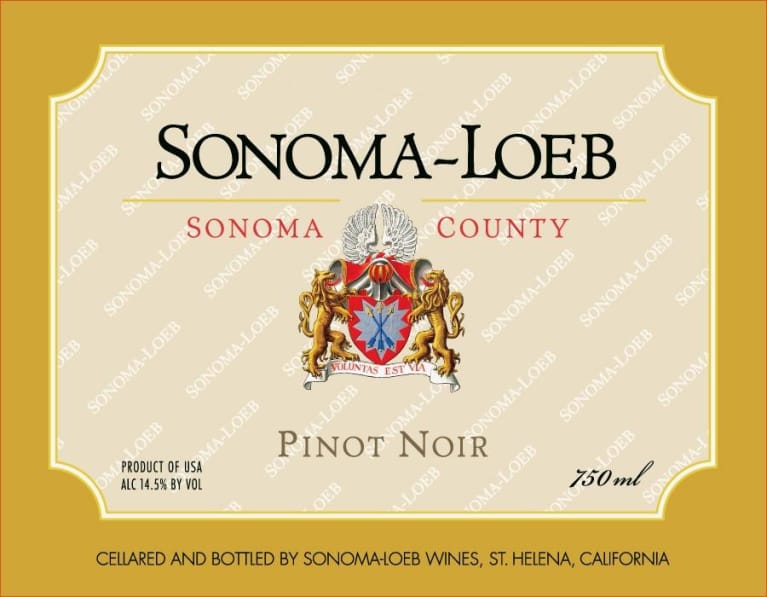 bar Foreman garn Sonoma-Loeb Sonoma Coast Pinot Noir 2012 | Wine.com