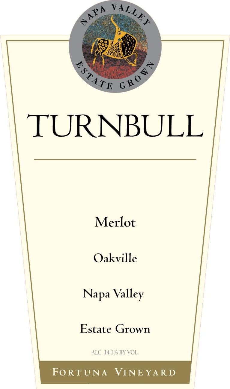 Turnbull Fortuna Vineyard Merlot 2010 Front Label
