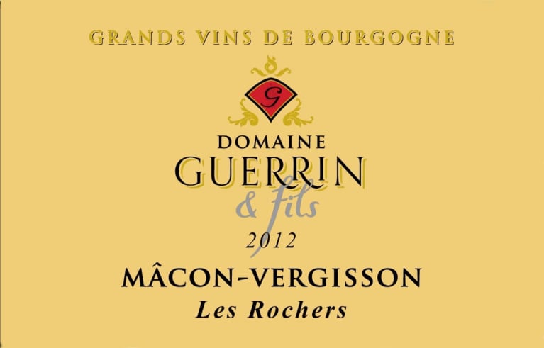 Domaine Guerrin & fils Macon-Vergisson Les Rochers 2012 | Wine.com
