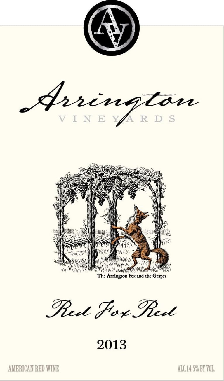 Arrington Vineyards Red Fox Red 2013