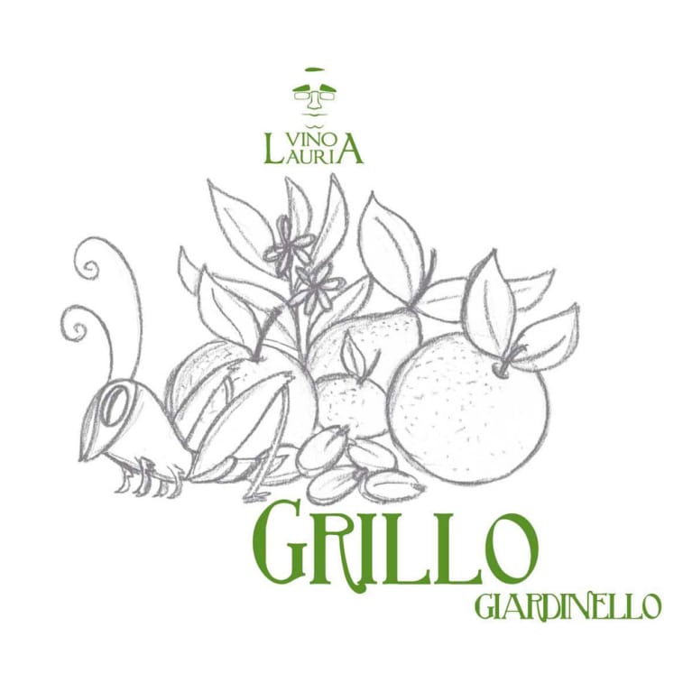 Vino Lauria Grillo 2016 Front Label