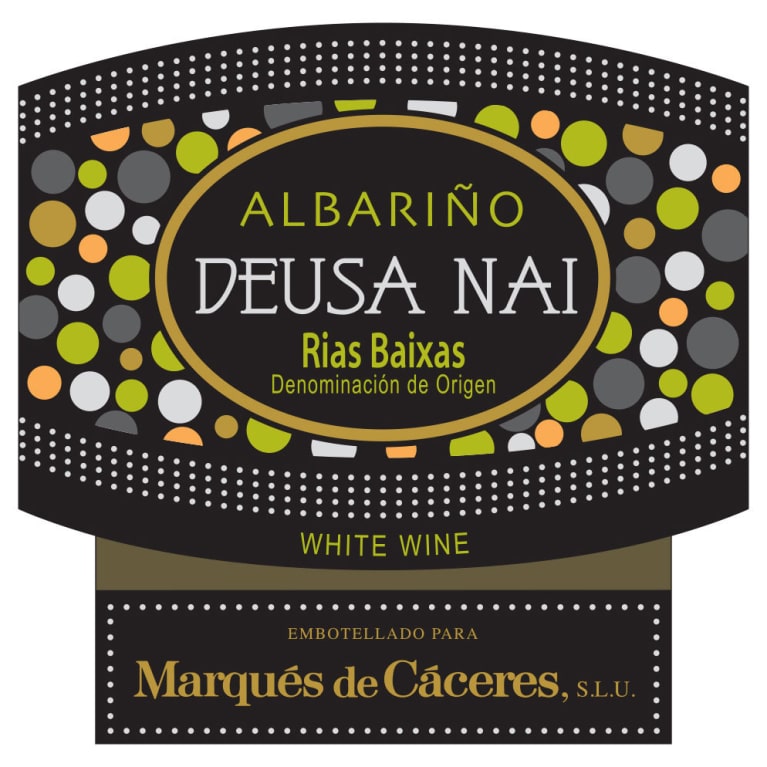 Marques de Caceres Deusa Nai Albarino 2015 Front Label