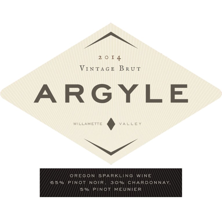 Argyle Brut 2014 Front Label