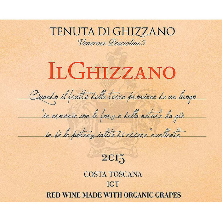 di Ghizzano Il Made with Organic Grapes 2015 |