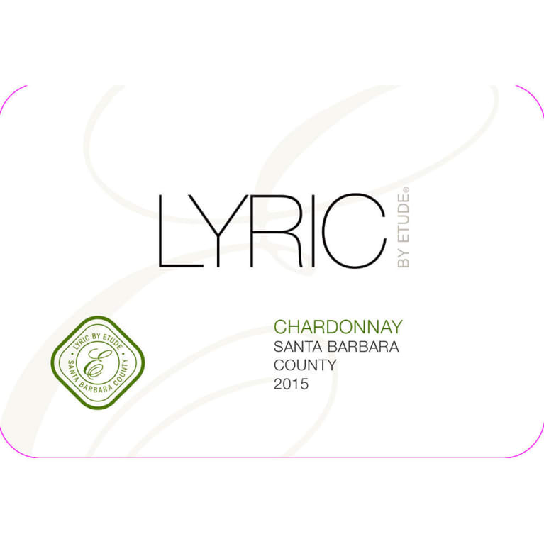 Etude Lyric Chardonnay 2015