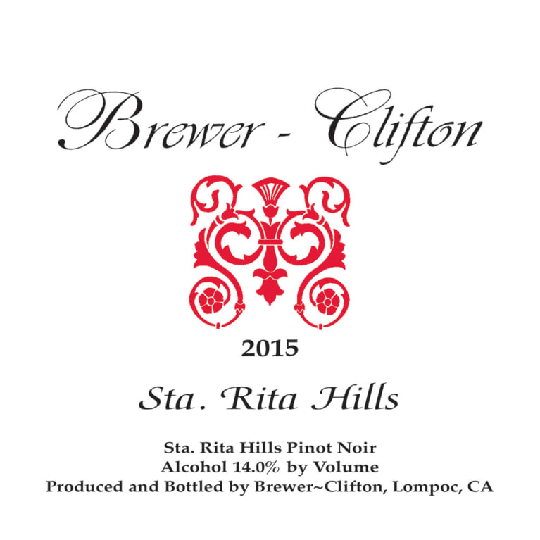 Brewer-Clifton Sta. Rita Hills Pinot Noir 2021