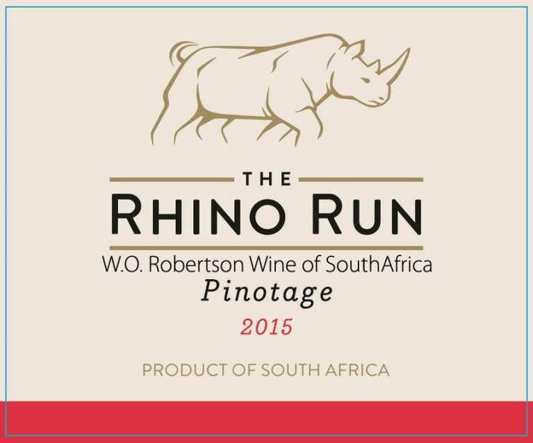 Royal Rhino The Rhino Run Pinotage 2015