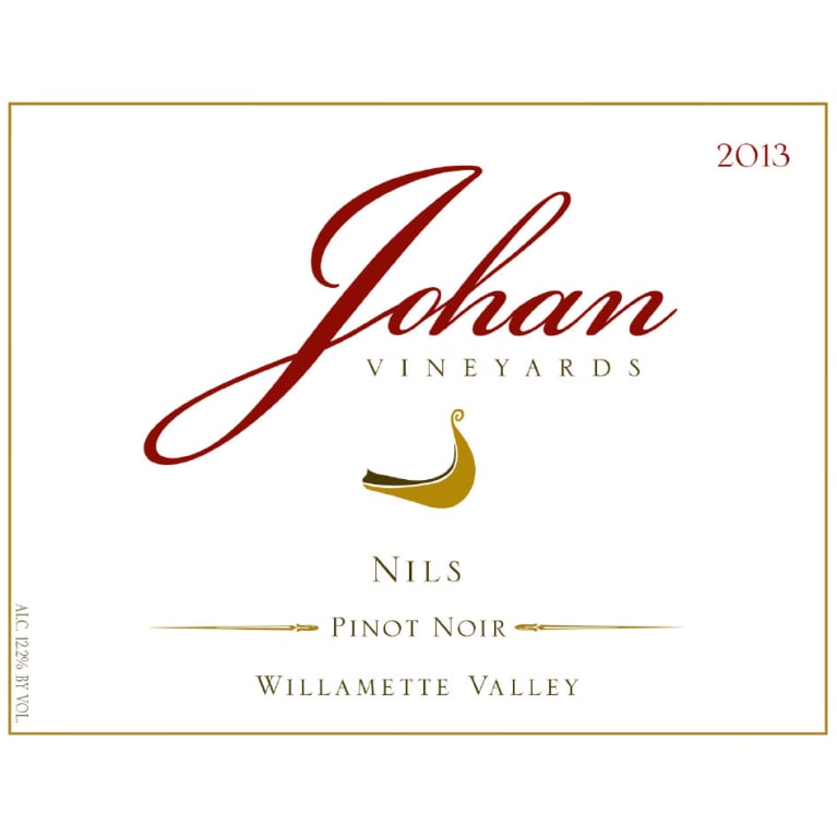 Johan Vineyards Nils Pinot Noir 2013