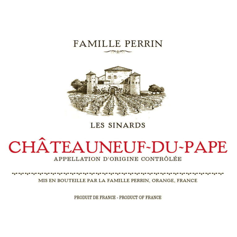 Famille Perrin ChateauneufduPape Les Sinards 2015