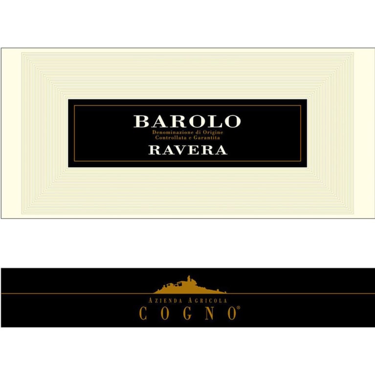 Elvio Cogno Ravera Barolo 2001 Front Label