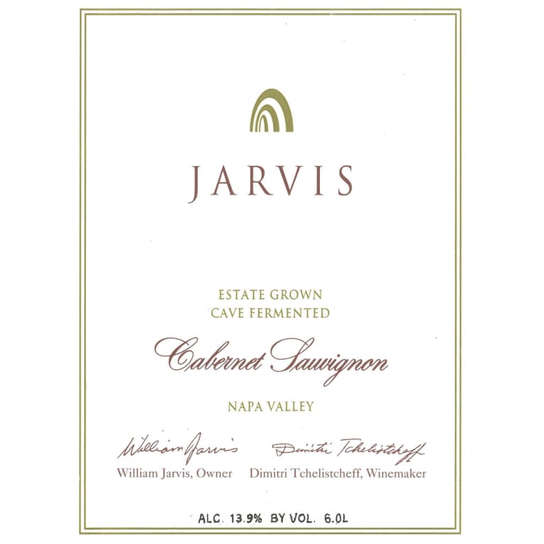 Jarvis Estate Grown Sauvignon 2012