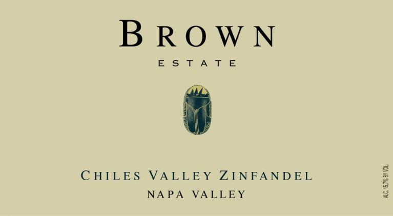 Brown Estate Chiles Valley Zinfandel 2011 Front Label