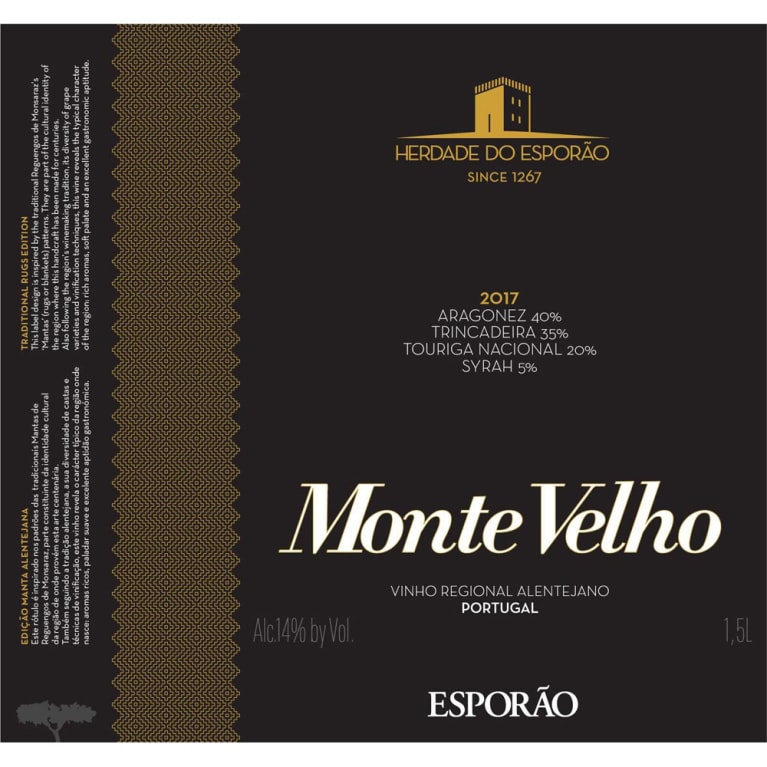 Herdade Do Esporao Monte Velho Red 2017