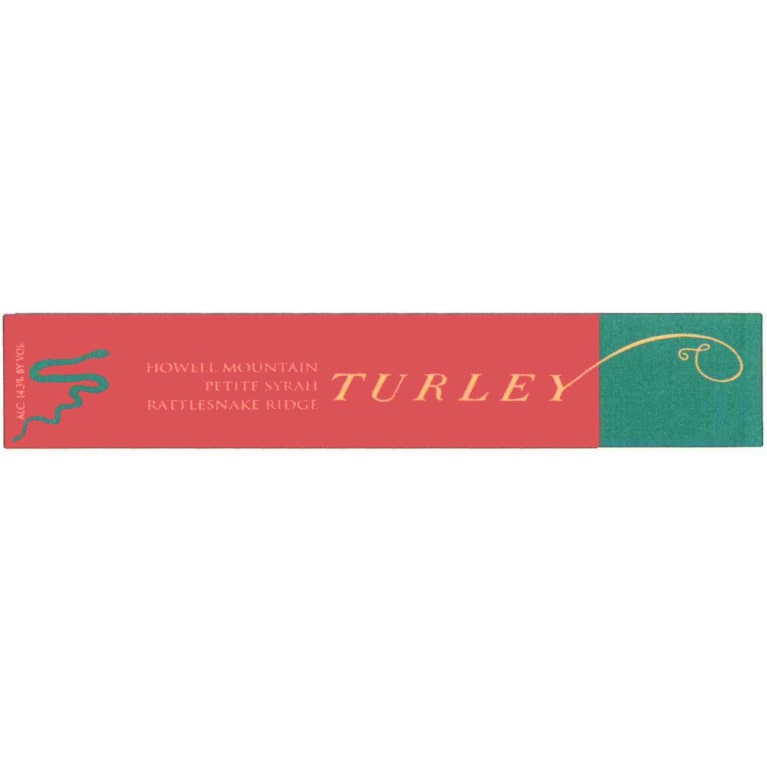 Turley Rattlesnake Ridge Petite Syrah 2016