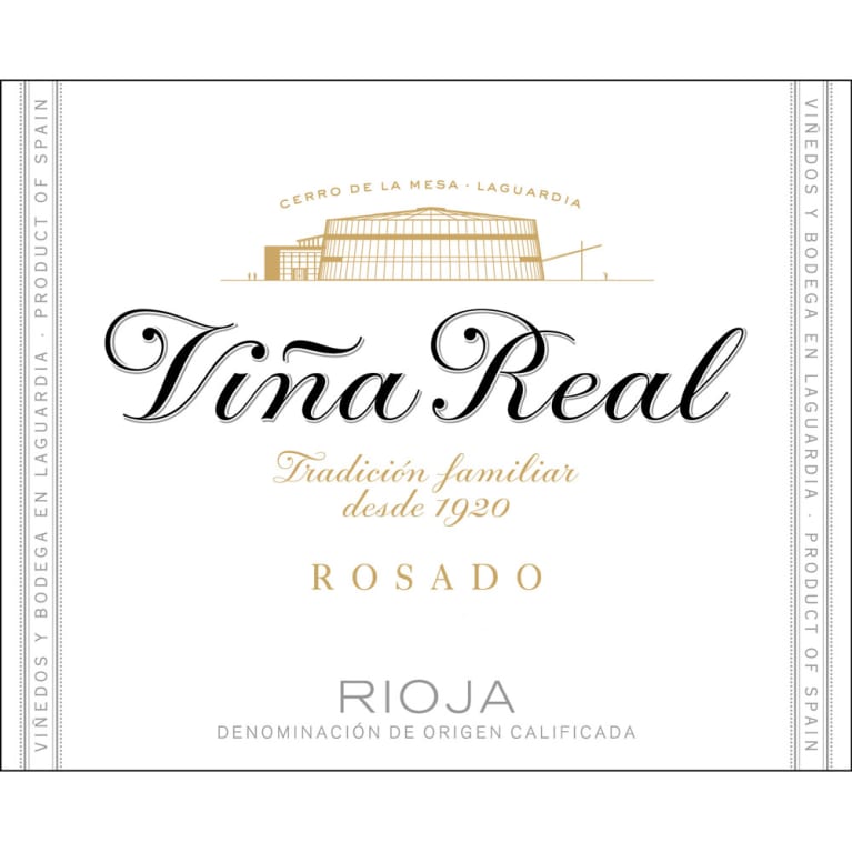 CVNE Vina Real Rosado 2017 Front Label