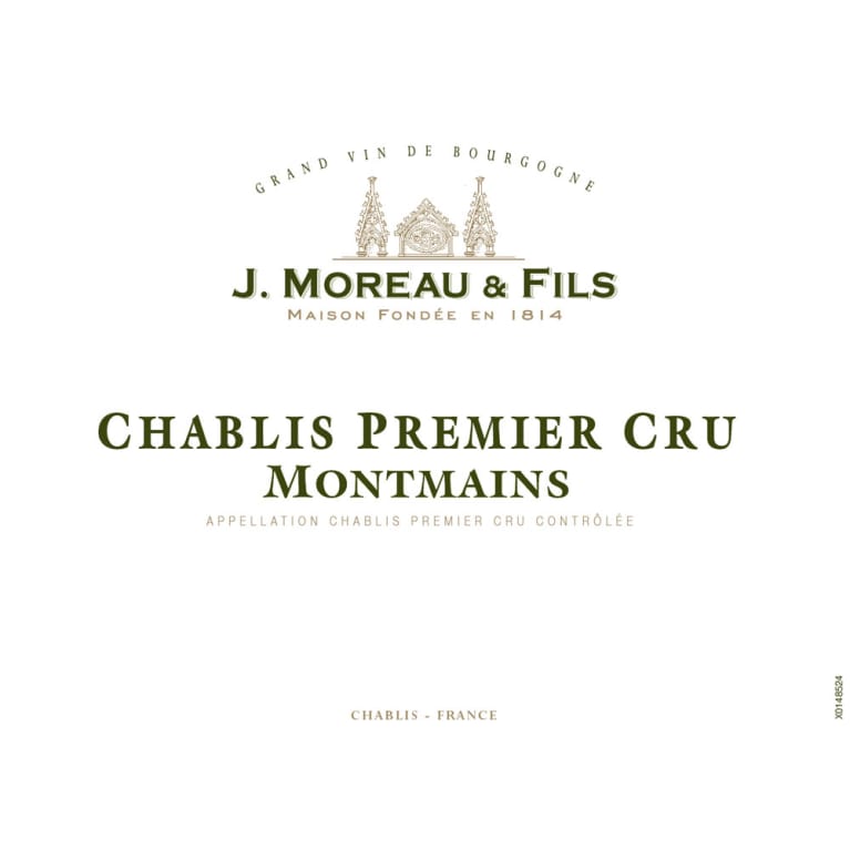 J Moreau Fils Chablis Montmains Premier Cru 15 Wine Com