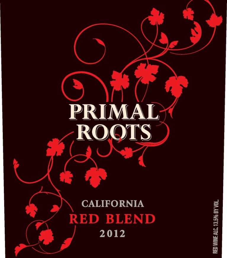 Primal Roots Wines Red Blend 2012