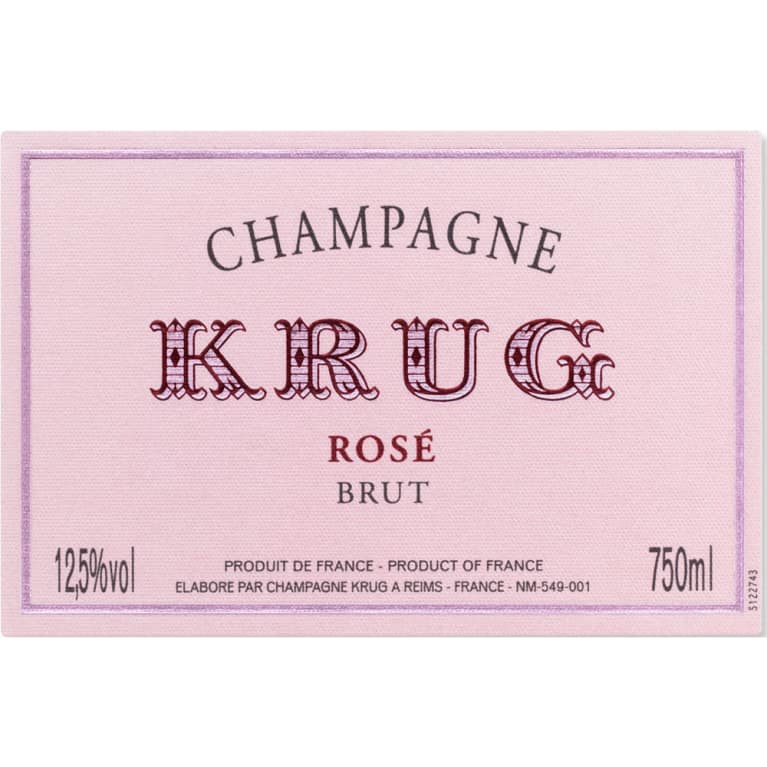 Krug Rose Champagne