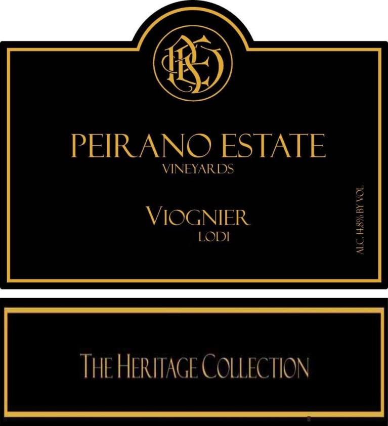 Peirano Estate Viognier 2011