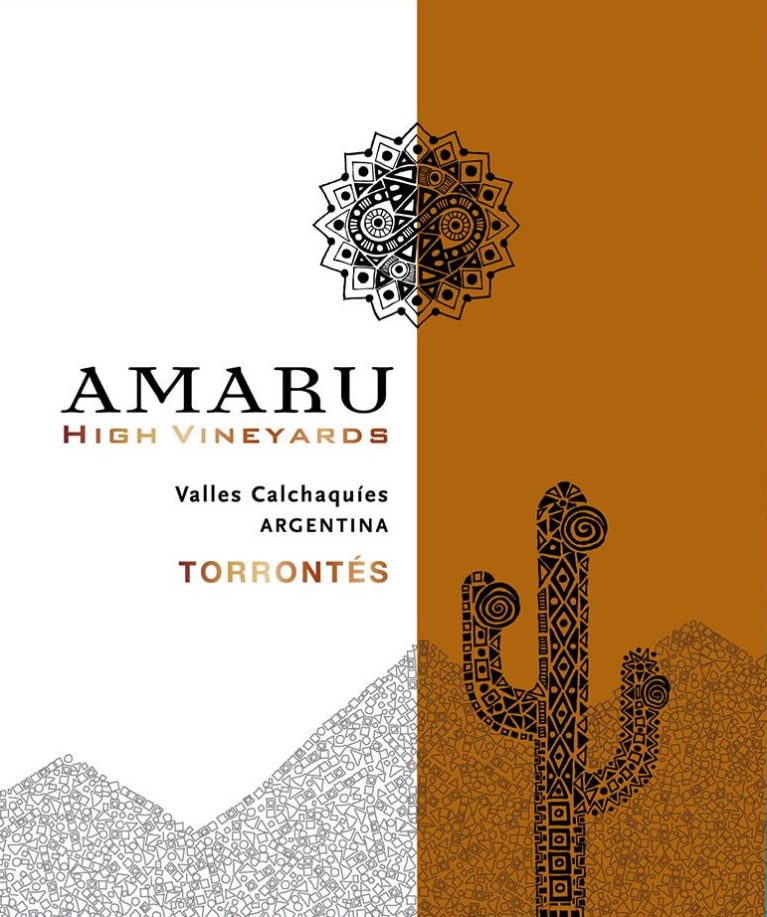 El Esteco Amaru High Vineyards Torrontes 2015 Front Label