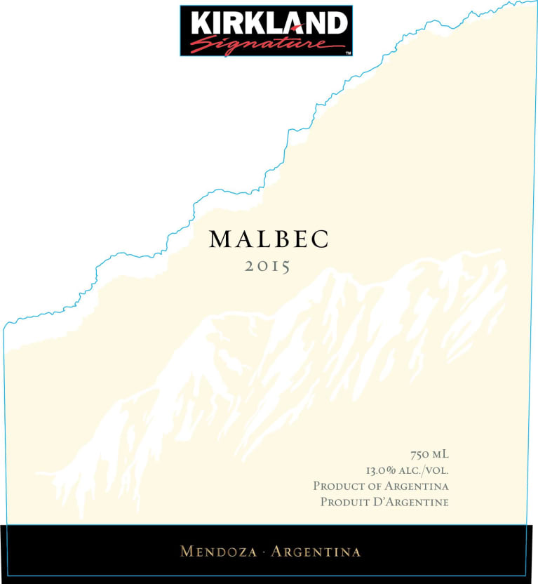 Kirkland Signature Mendoza Malbec 2015