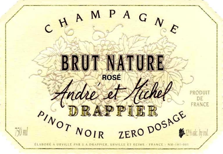 Drappier Zero Dosage Brut Nature Rose