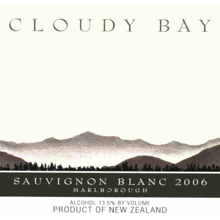 2006 Cloudy Bay Pinot Noir Marlborough New Zealand