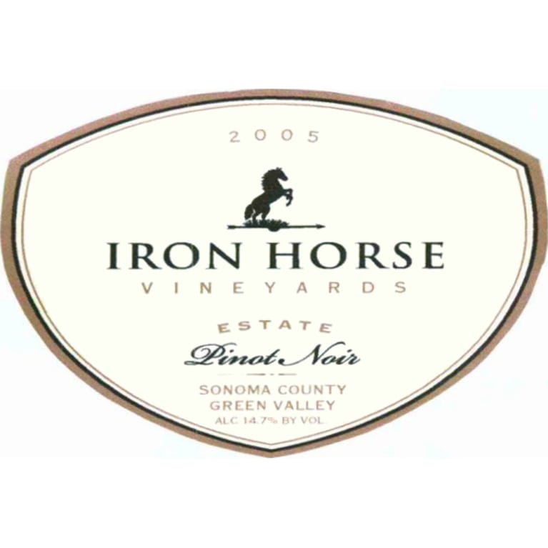 Iron Horse Estate Pinot Noir 2005