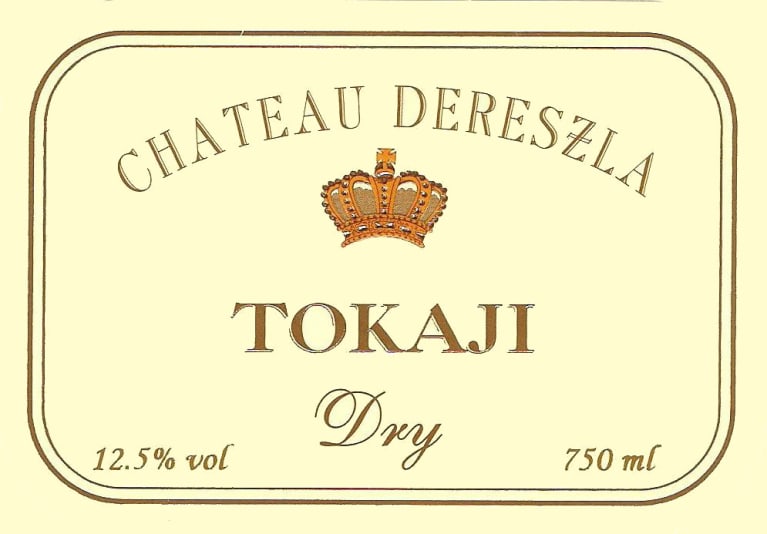 Chateau Dereszla Tokaji Dry Furmint 2015 Front Label