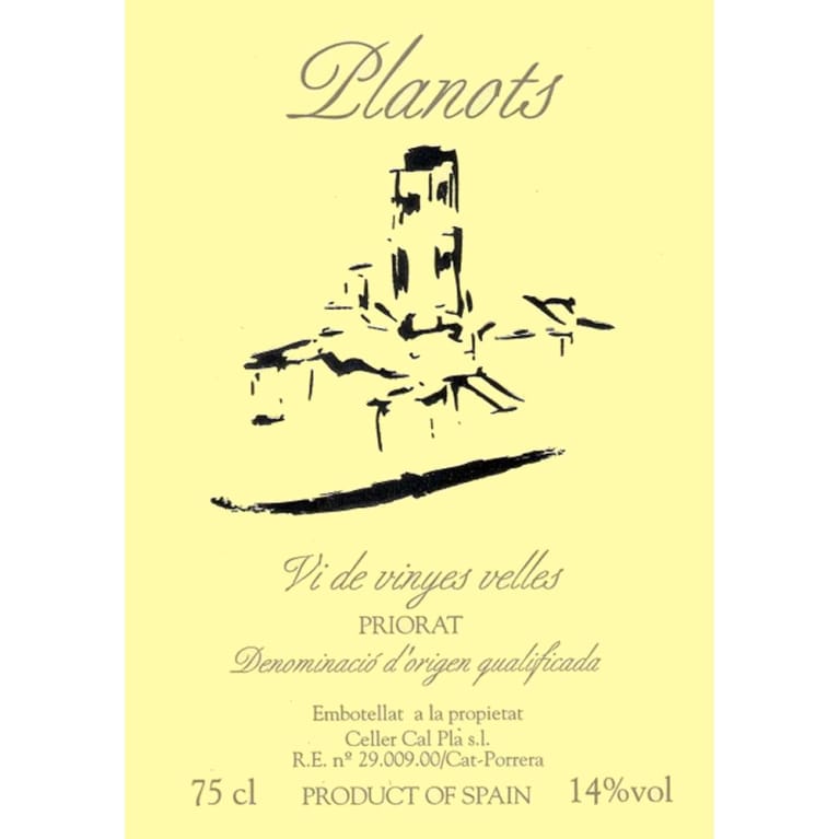 Celler Cal Pla Mas d'en Compte Planots 2005 Front Label